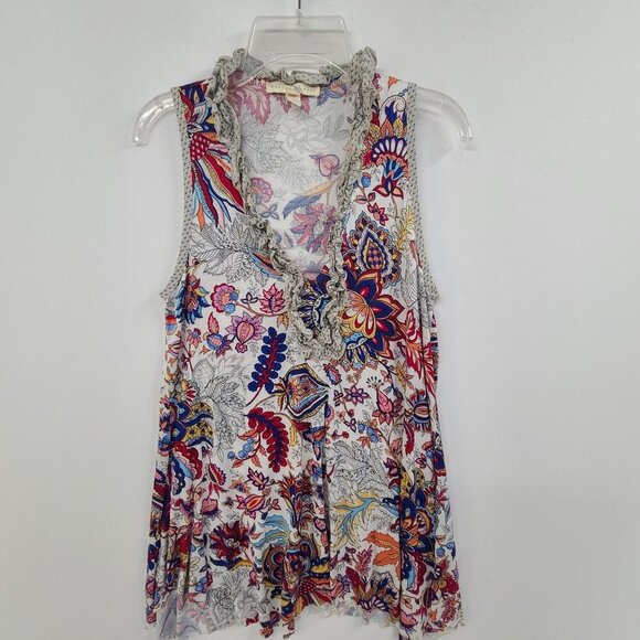 Anthropologie Weston Wear Women's Sleeveless  Tunice Multi Color Size S - Picture 1 of 7
